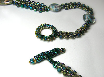 Beaded rope necklace
