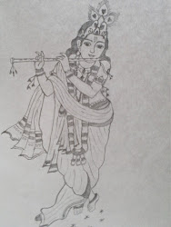 krishna lord pencil