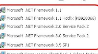 Microsoft .NET Framework, risolvere errori di installazione e disinstallazione