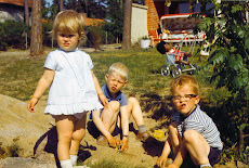 Playing with my brothers in 1965