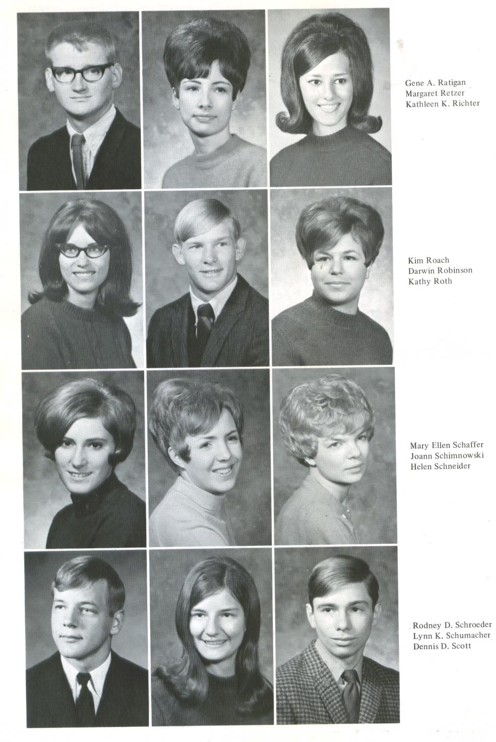 Redfield High School Class of 1970 40 Year Reunion Senior Annual 1970