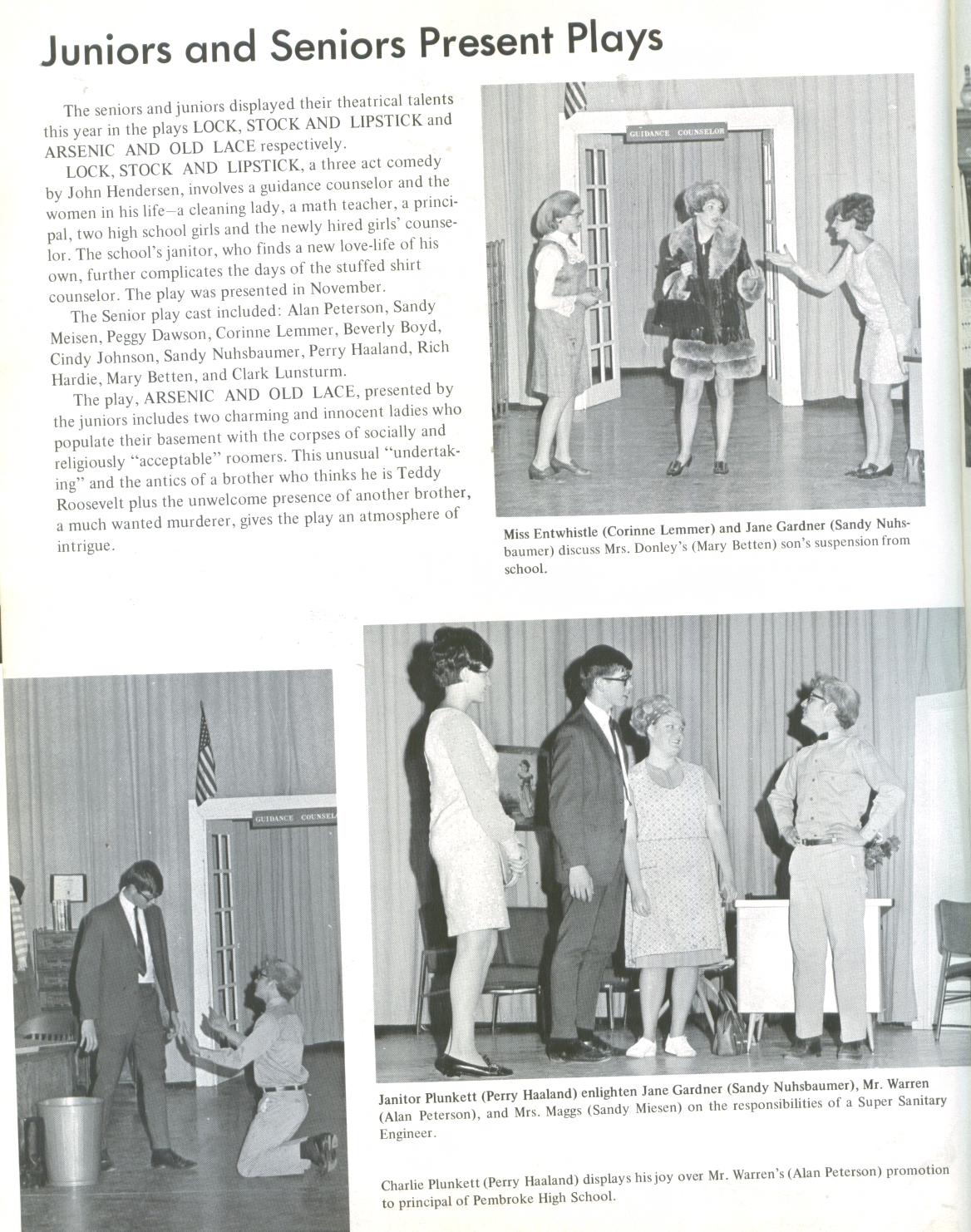 Redfield High School Class of 1970 40 Year Reunion Senior Annual 1970