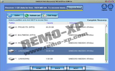 Data Recovery Wizard Free Edition 5.0.1