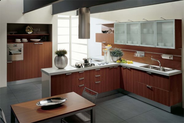 Kitchen Remodel Designs: Concrete Kitchen Floor