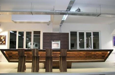 Site Blogspot  Modern Kitchen Window Treatments on Modern Furniture  Stylish Modern Wood And Steel Kitchen Design Idea