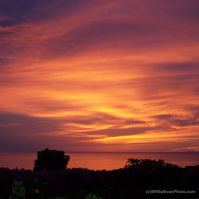 B N Sullivan Photography: Killer Sunset in Hawaii
