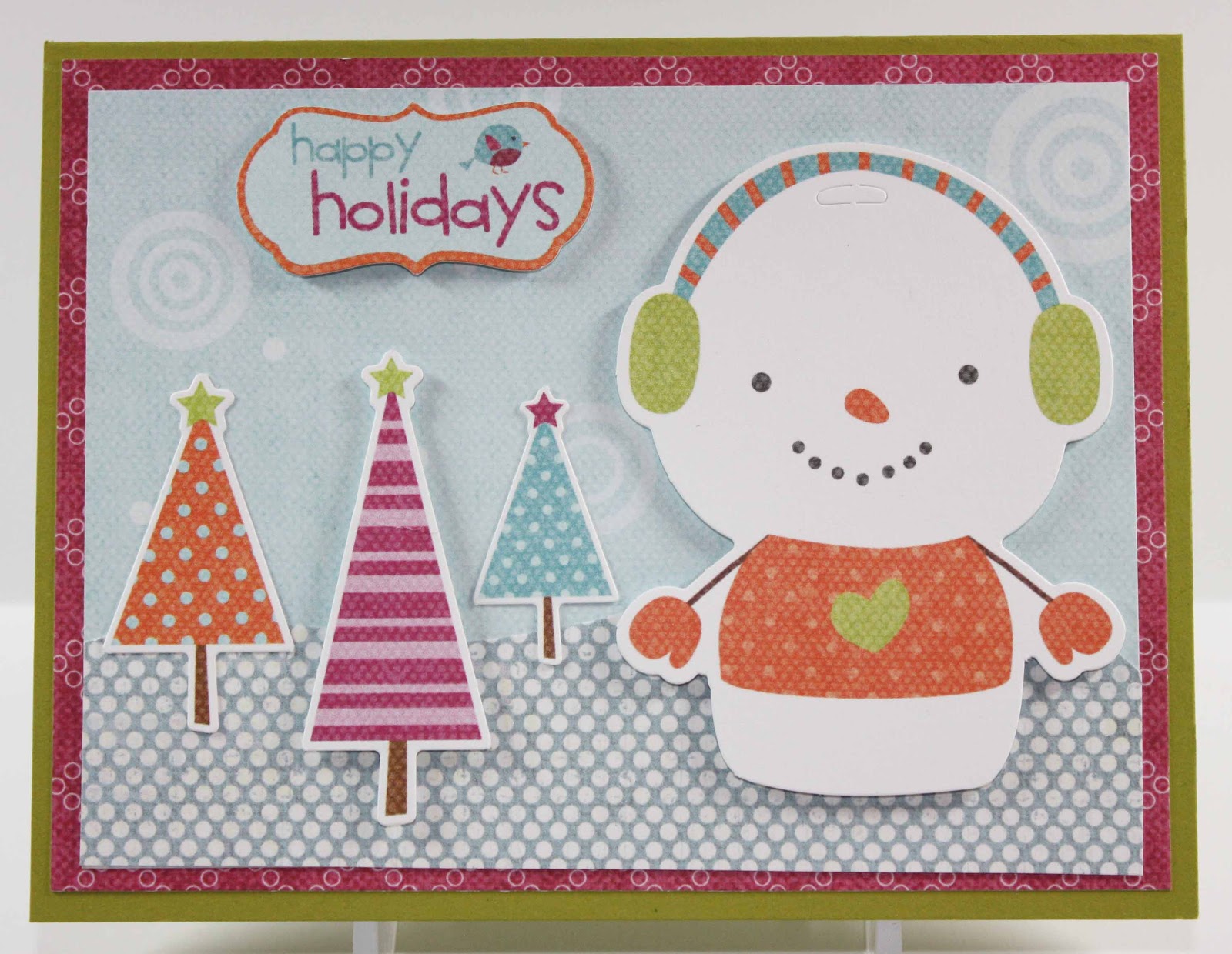 Simply Pam: Episode 21: Paper Playtime Challenge - Snowmen
