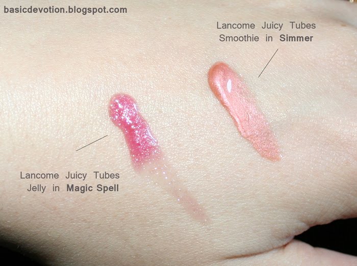 Basic Devotion Juicy Tubes Lip Gloss Swatches & Review