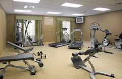 Exercise Room at the Hilton