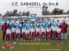 Foto Oficial CE Sabadell Vs C.S. 1856