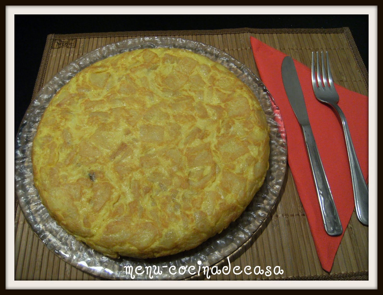 menucocinadecasa TORTILLA DE PATATAS CONGELADAS FINDUS