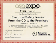OSP Safety Issues, Chicago 2008