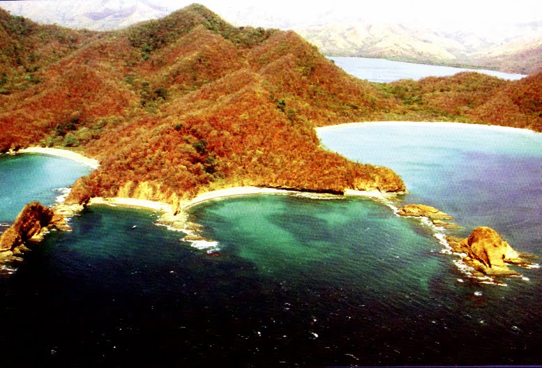 Vista de la Isla Murciélago, Costa Rica