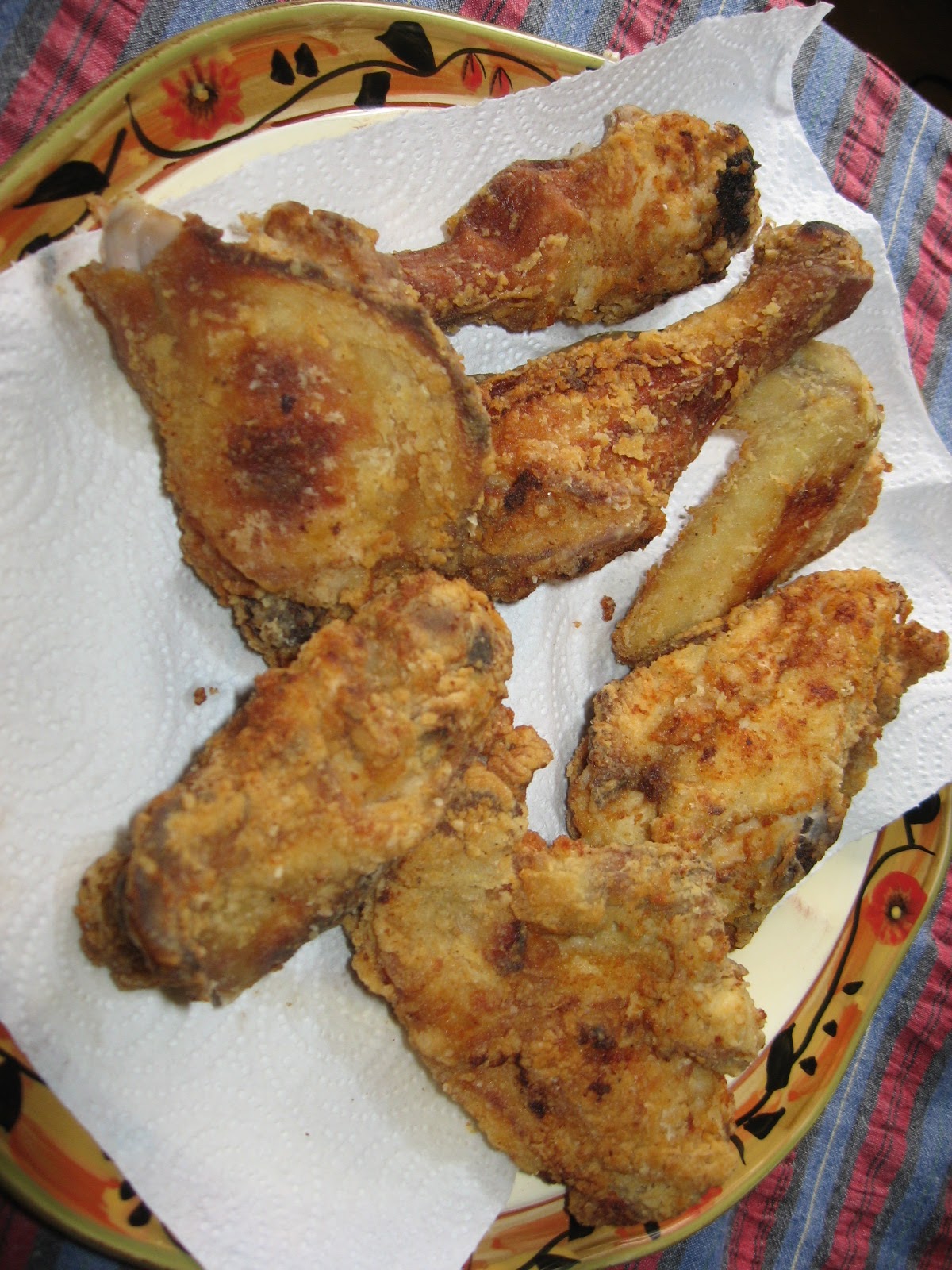 Hungry for Homemade My first fried chicken