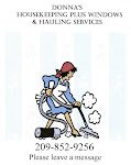 Donna's Housekeeping Plus Windows & Hauling Services