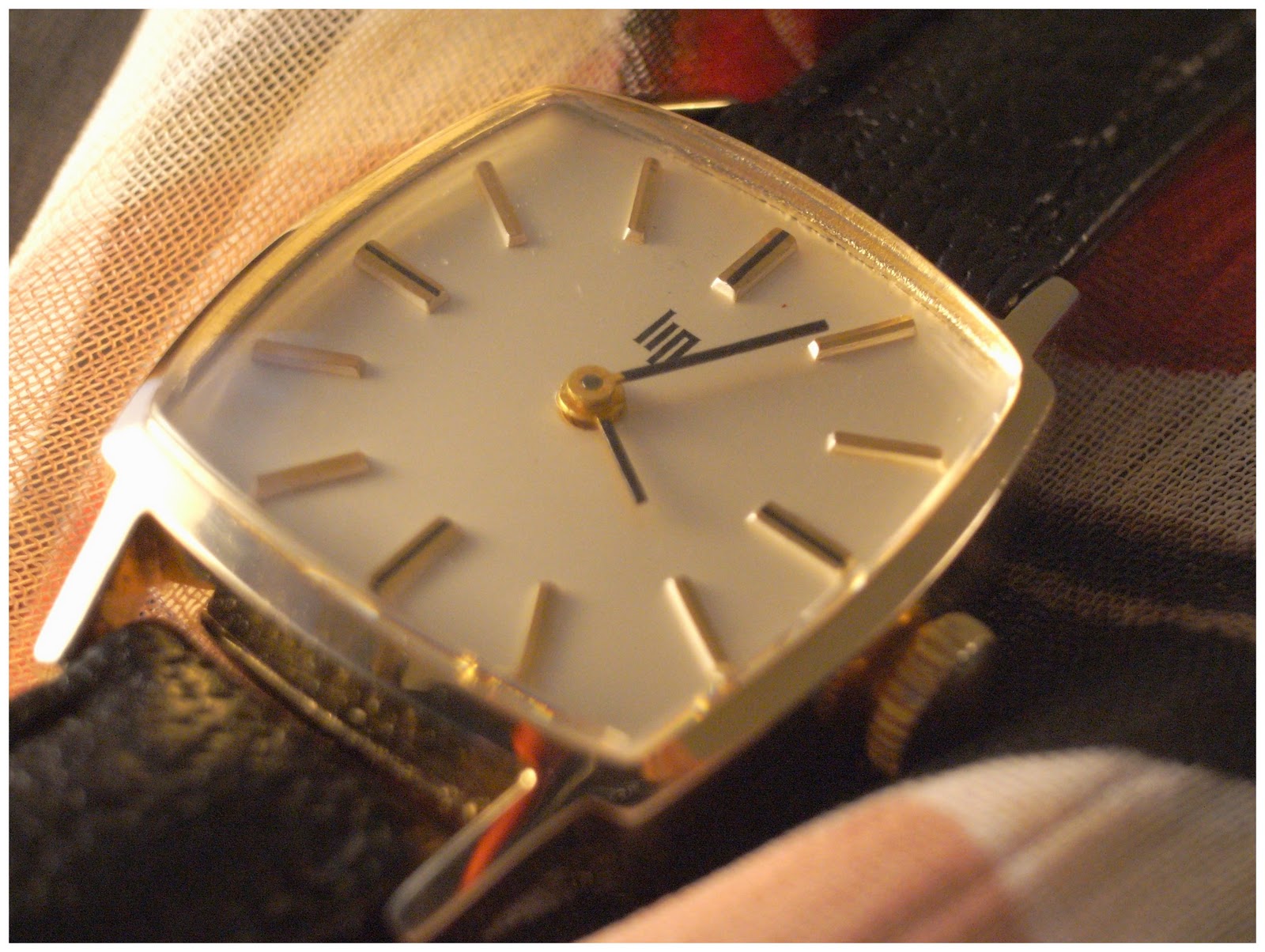 Boîtier De Montre Vintage Plaqué Or – Pour Montre LIP Années 1970 – Pièce De Collection Ou Réparation