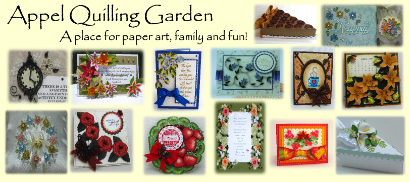 Appel Quilling Garden