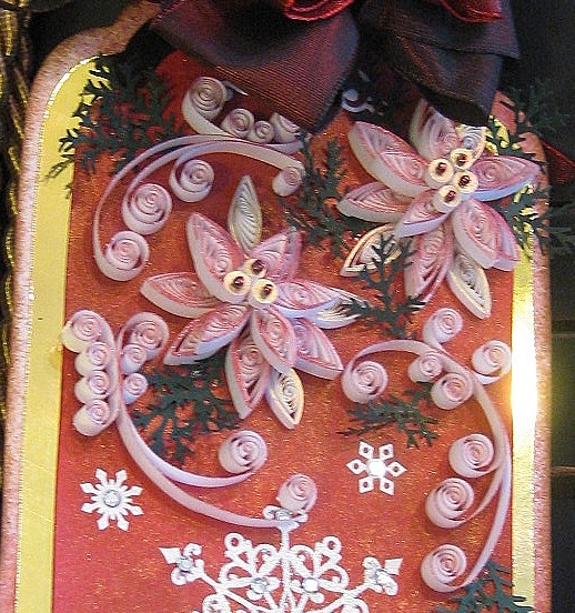 Appel Quilling Garden Quilled Tassel Tag