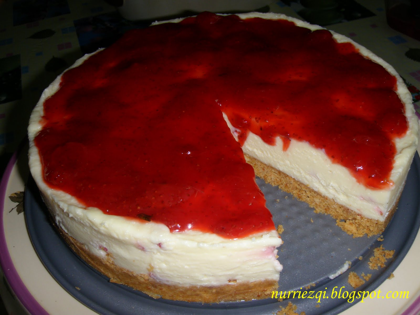 Teratak nur riezqi: Strawberry Cheese Cake