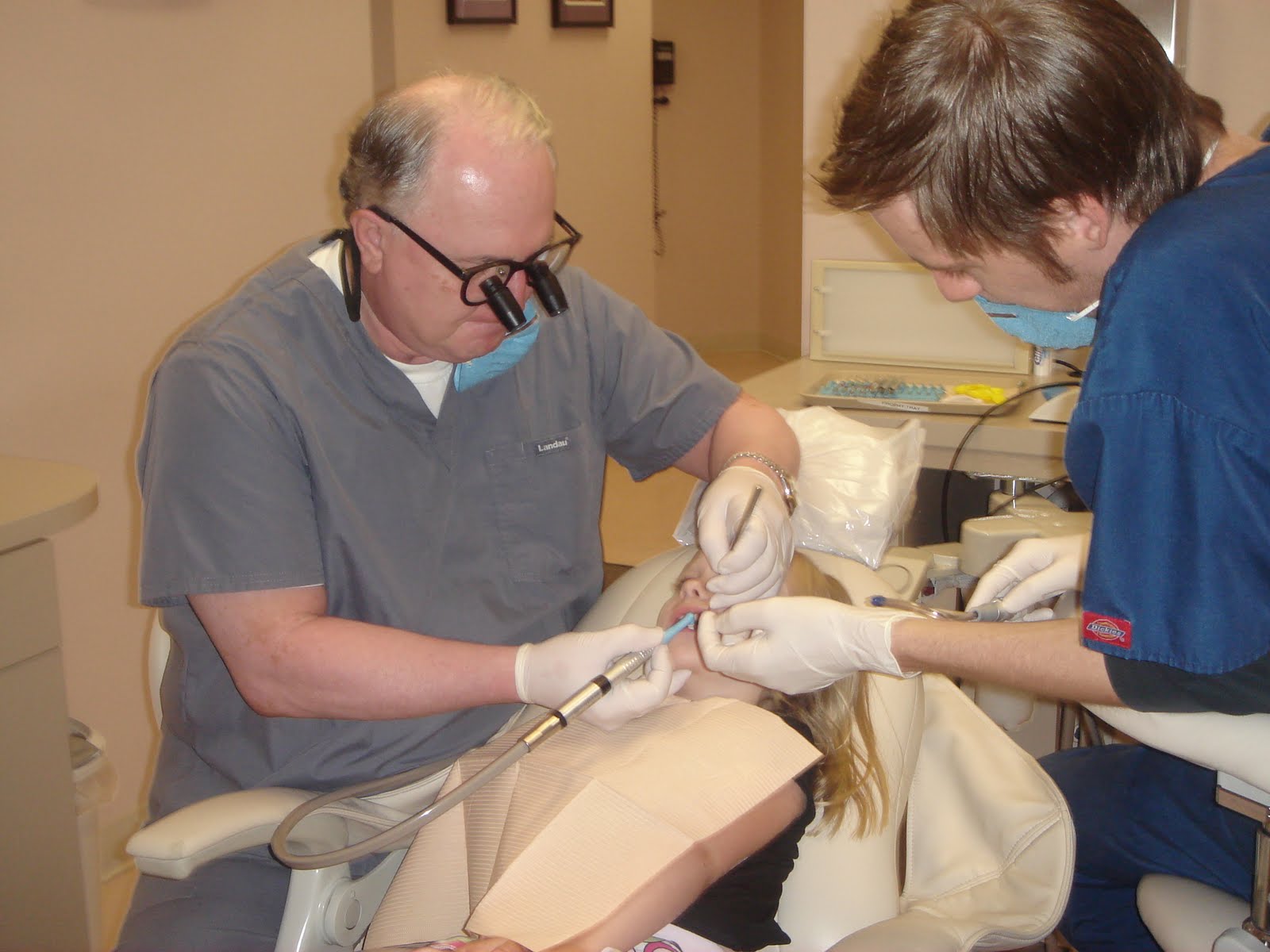 The Reaves Family Brooklyn's first dentist visit