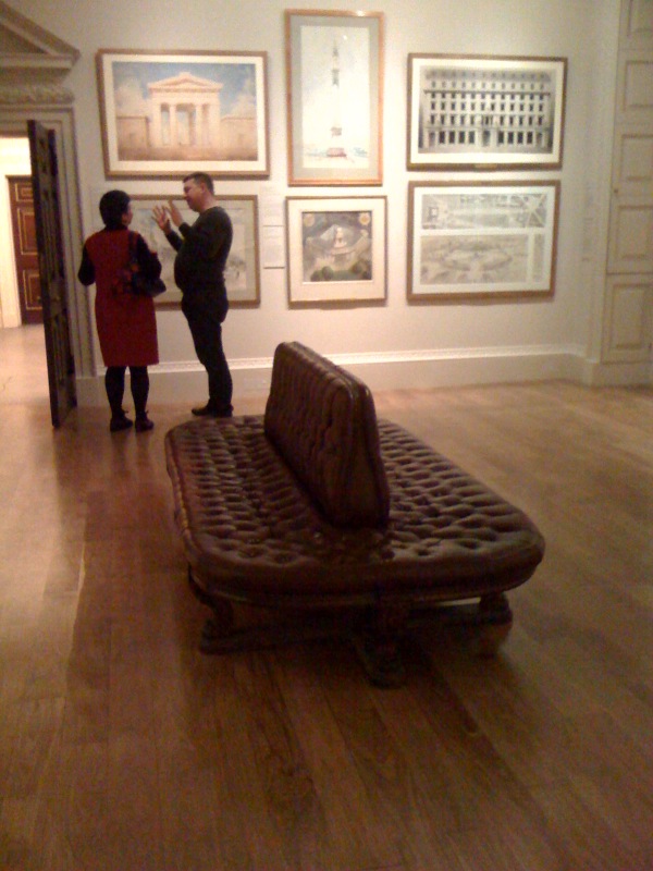 A Quiet Sit Down Benches at the Royal Academy