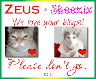 Zeus & Skeezix, Please Don't go!!