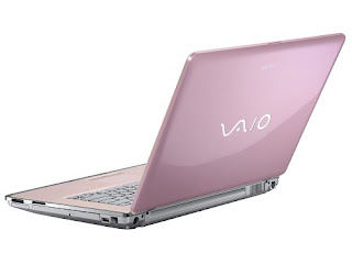 Sony VAIO Pink Laptop