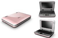 Ming Jong MID Ultra-Mobile Pink Laptop