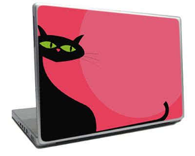 pink laptop skin