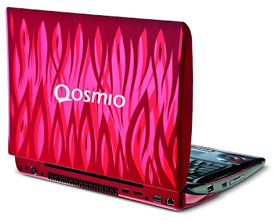 Toshiba Qosmio X305-Q708 Pink Gaming Laptop