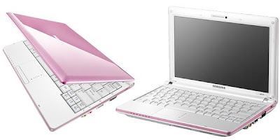 Pink Samsung NC10 netbook