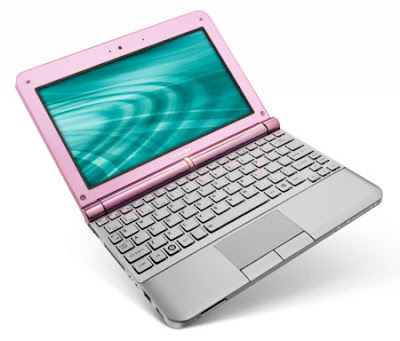 Toshiba NB205 Pink Netbook 1