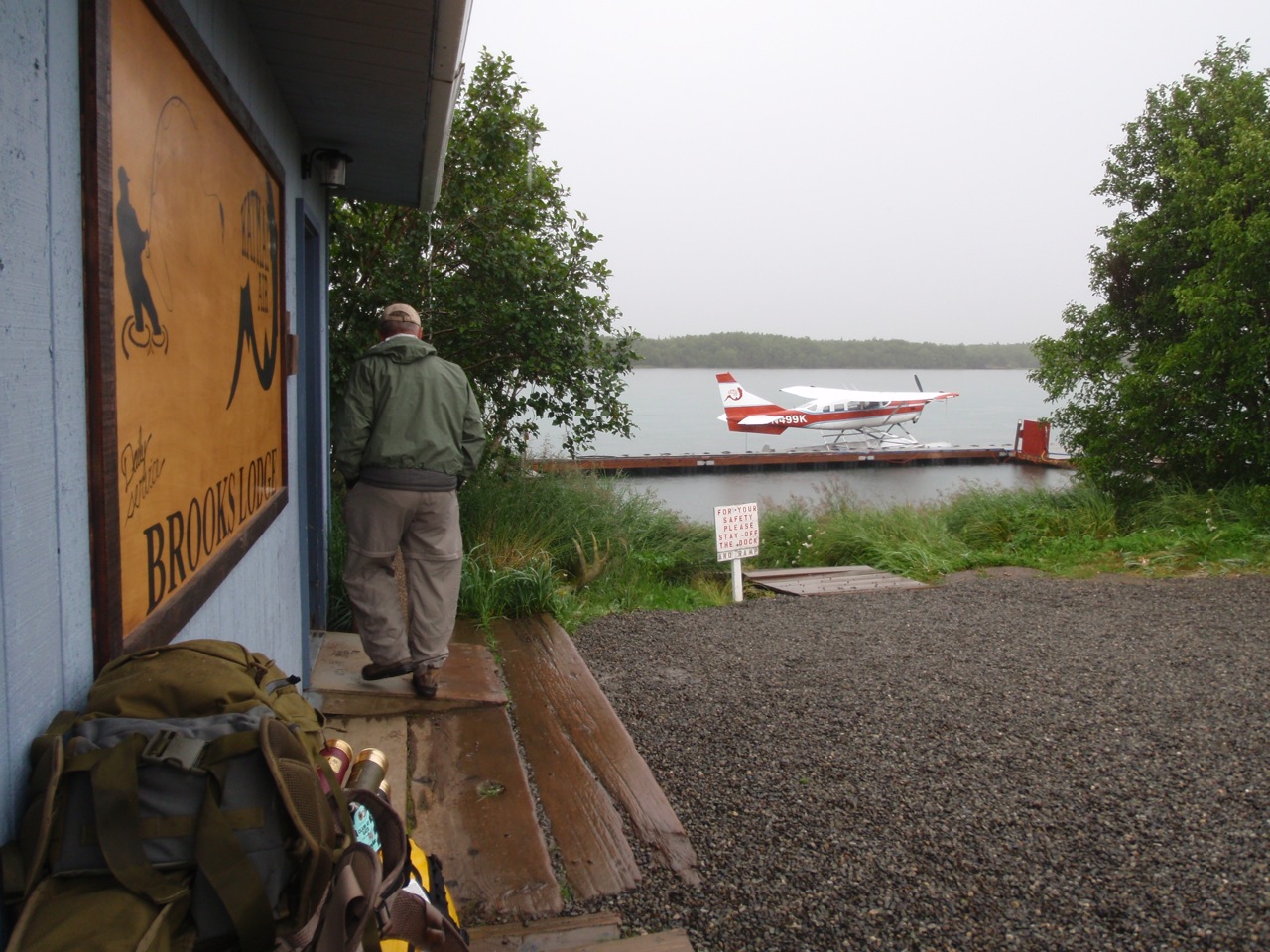 Stream Dreams AK 2010 Brooks Lodge Crossing Streams