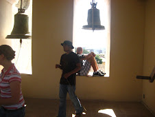 In the bell tower