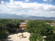 The plaza in Comayagua