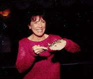 Sara holding a reptile at Brent's Bar Mitzvah