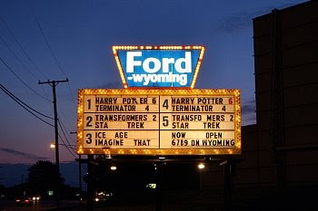Das Ford-Wyoming Drive-in in Dearborn, Michigan © Franz Gingl