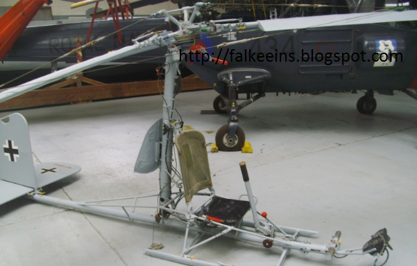 FalkeEins - the Luftwaffe blog: Focke Achgelis Fa-330 Bachstelze autogyro