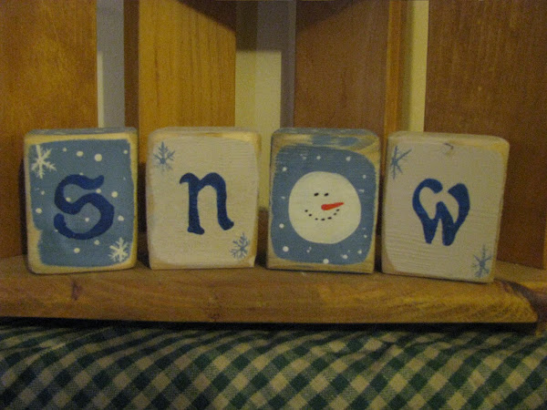 Snow Blocks $15.00