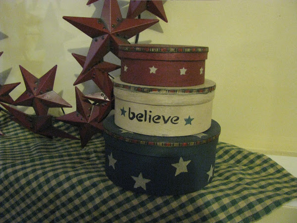 Believe Stack Boxes $20.00