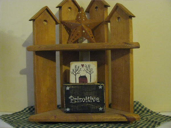 Primitive House Sill Sitter