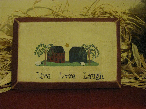 Live Love Laugh wooden wall hanging $15.00