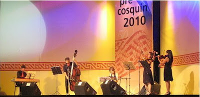 Quinteto deAtropellada en Cosquin 2010