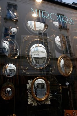 Tienda de espejos en Paris