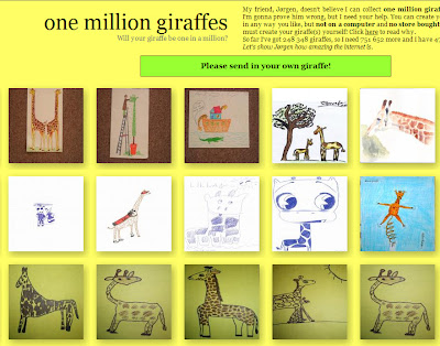 One million giraffes