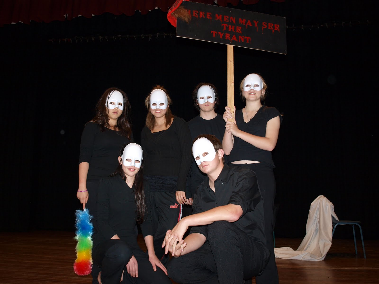Youth Theatre students from Durbanville show their excellent dramatic