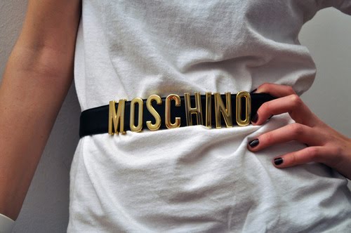 Everything is an Addiction: MOSCHINO BELT