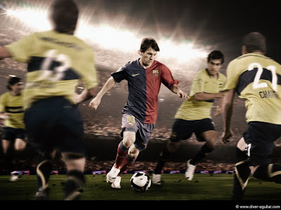 Lionel Messi Barcelona 3