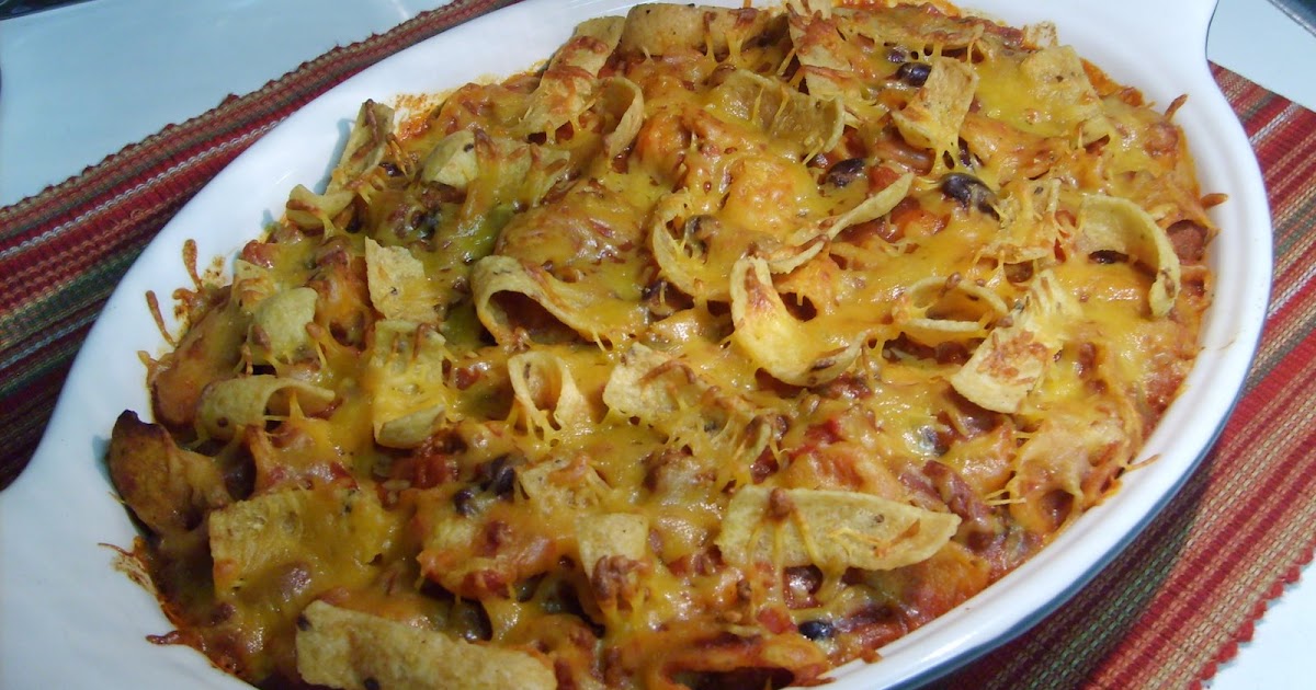 The Open Pantry Chili Corn Chip Casserole
