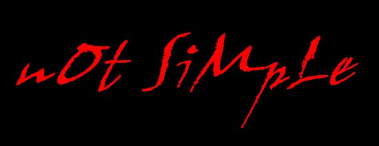...nOt SiMpLe...